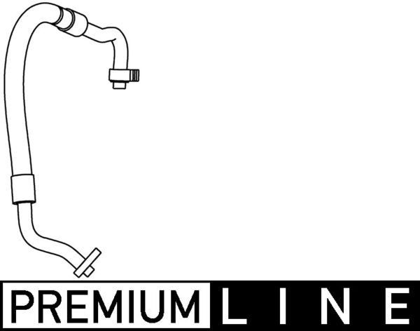 MAHLE ORIGINAL Low Pressure Line, air conditioning Article number: AP 90 000P cheaply