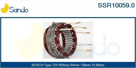 SANDO Formodstand, kølerblæser-elmotor Varenummer: SRS78052.1 billige