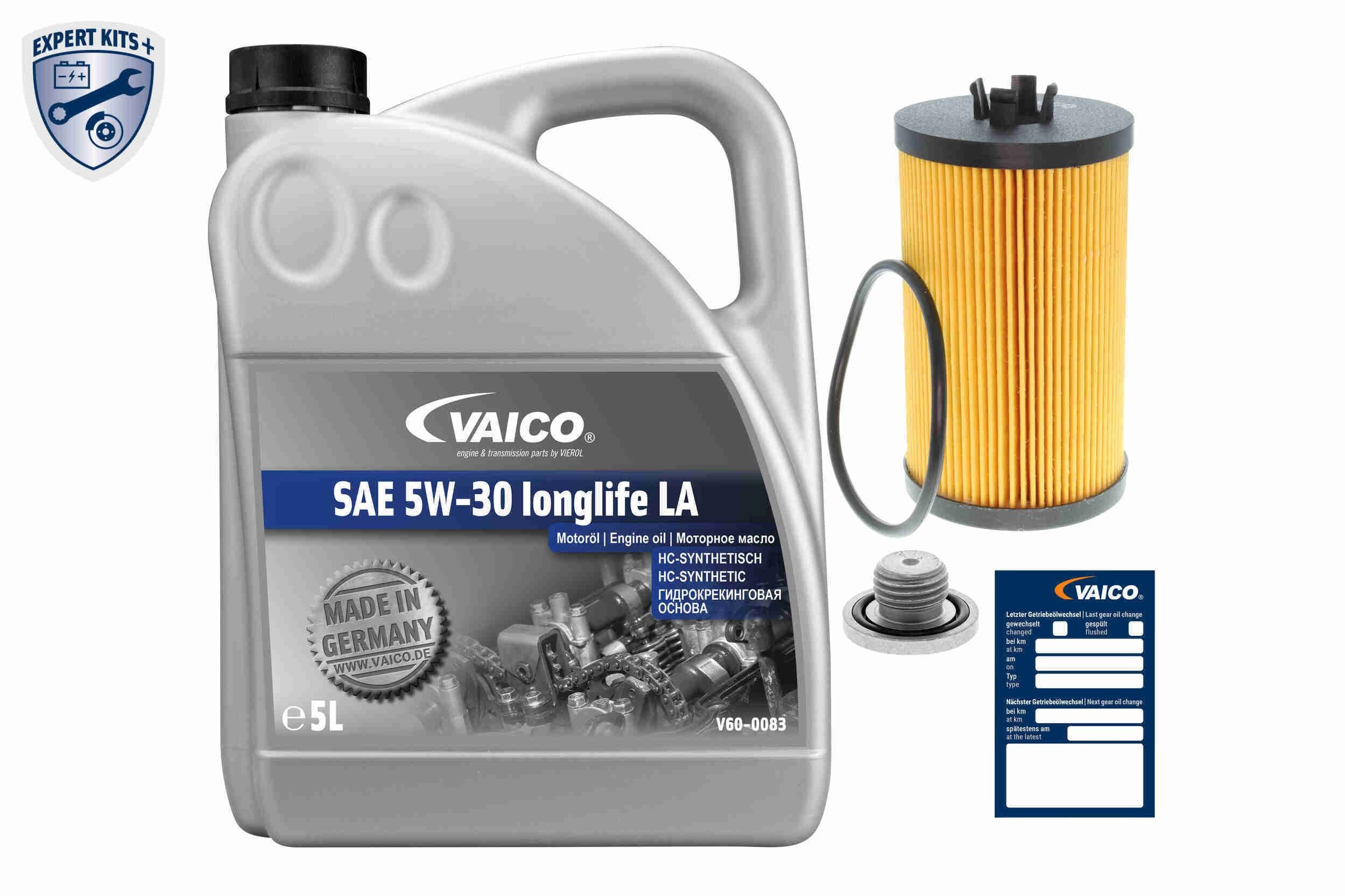 VAICO V60-3002 Service kit CORSA 1.6 VXR (L08) 204 PS Petrol 2014