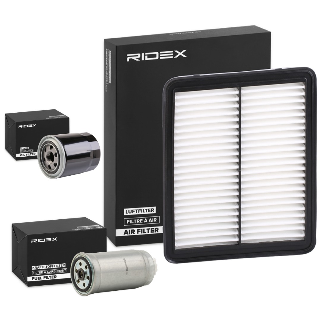 RIDEX Filter kit Article number: 4055F8252 cheaply