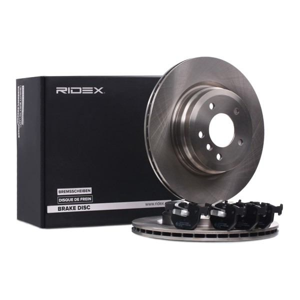 RIDEX Brake discs and pads set Article number: 3405B0829 cheaply