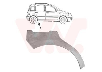 VAN WEZEL Sidewall Article number: 1709148 cheaply