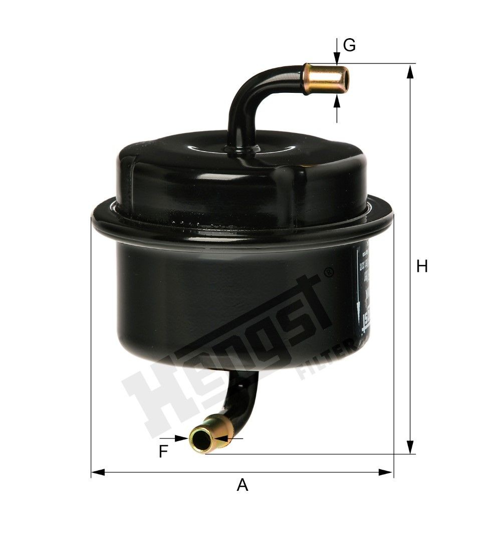 HENGST FILTER Fuel filter Article number: H313WK cheaply