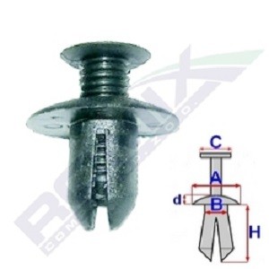 ROMIX Clip, trim / protective strip Article number: B25578 cheaply