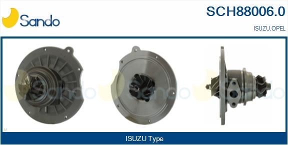 SANDO CHRA turbo Article number: SCH88006.0 cheaply