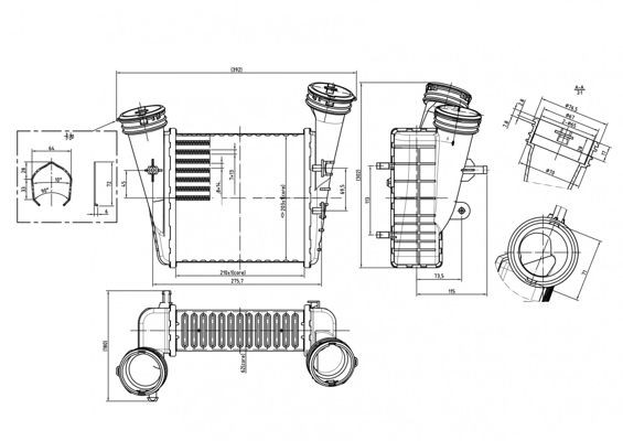 HART Intercooler Article number: 637 067 cheaply