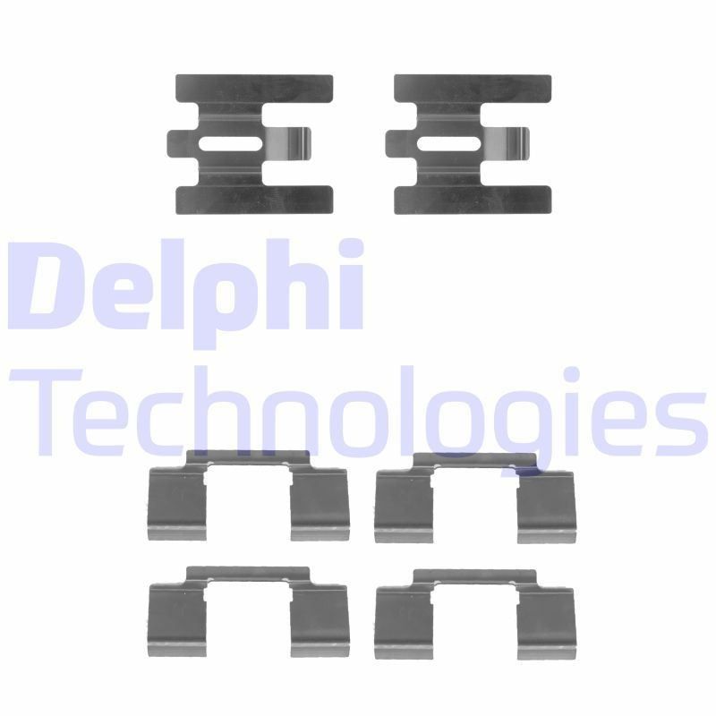 DELPHI LX0224 Monteringssæt til bremseklodser 940 2.0 139 HK Benzin 1995