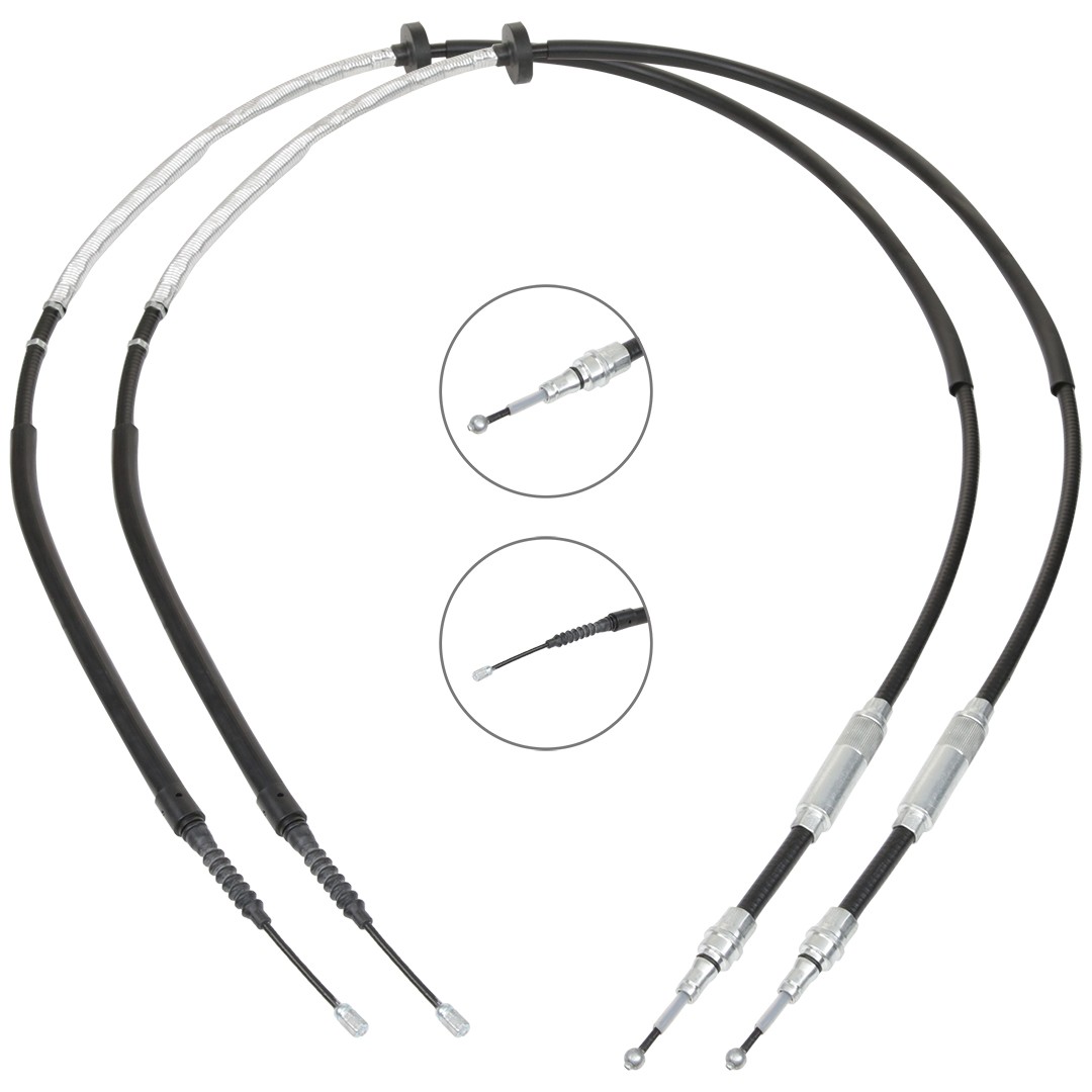 RIDEX Hand brake cable Article number: 124C1154 cheaply
