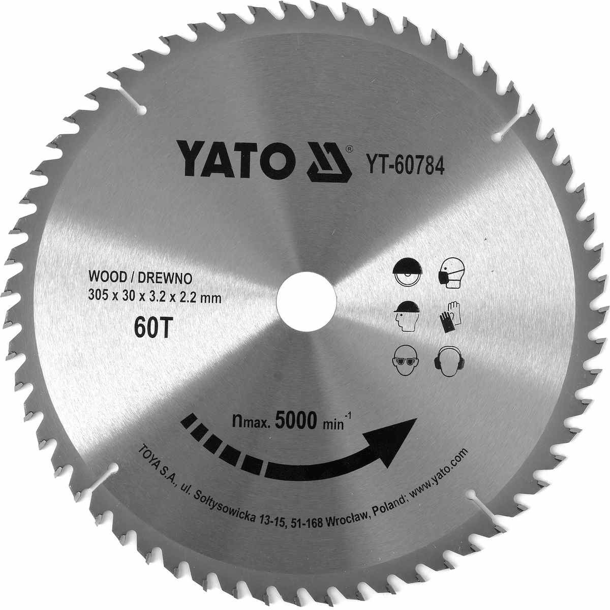 YATO Mellomleggsskive, vinkelsliper artikkelnummer: YT-60784 billig