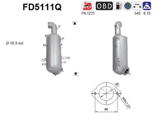 AS Tahmafilter Artikli number: FD5111Q soodsalt