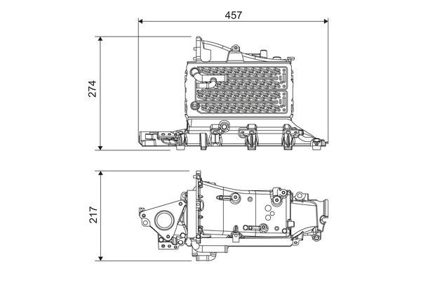 VALEO Intercooler Article number: 818685 cheaply