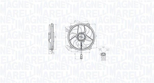 MAGNETI MARELLI Engine radiator Article number: 350213311003 cheaply