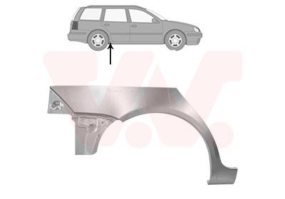 VAN WEZEL Sidewall Article number: 5898148 cheaply