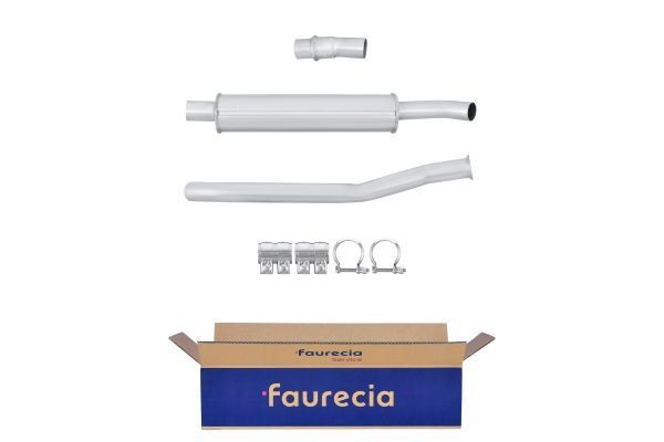 HELLA Middle silencer Article number: 8LC 366 023-321 cheaply