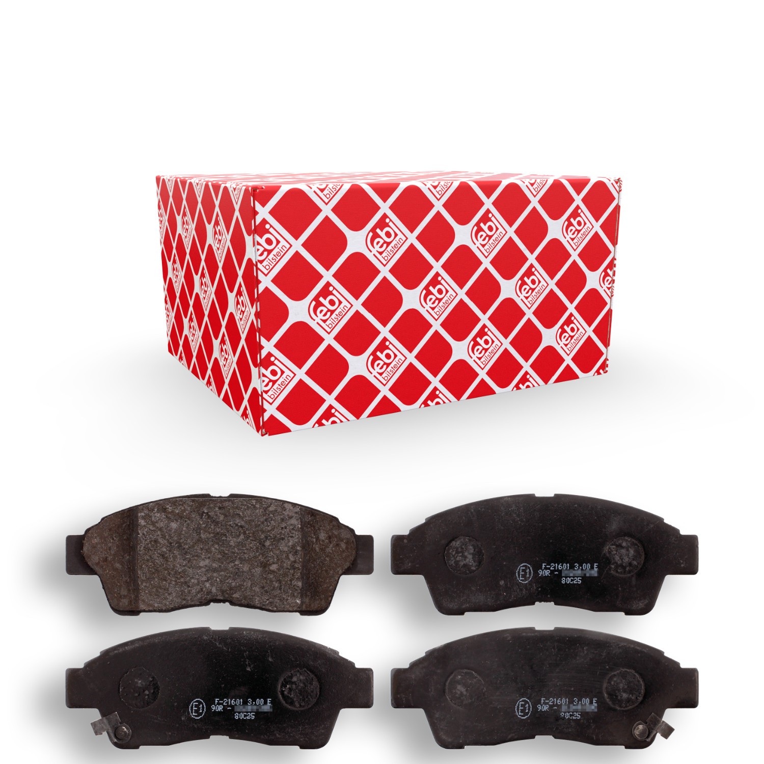 FEBI BILSTEIN Brake pad set Article number: 16616 cheaply