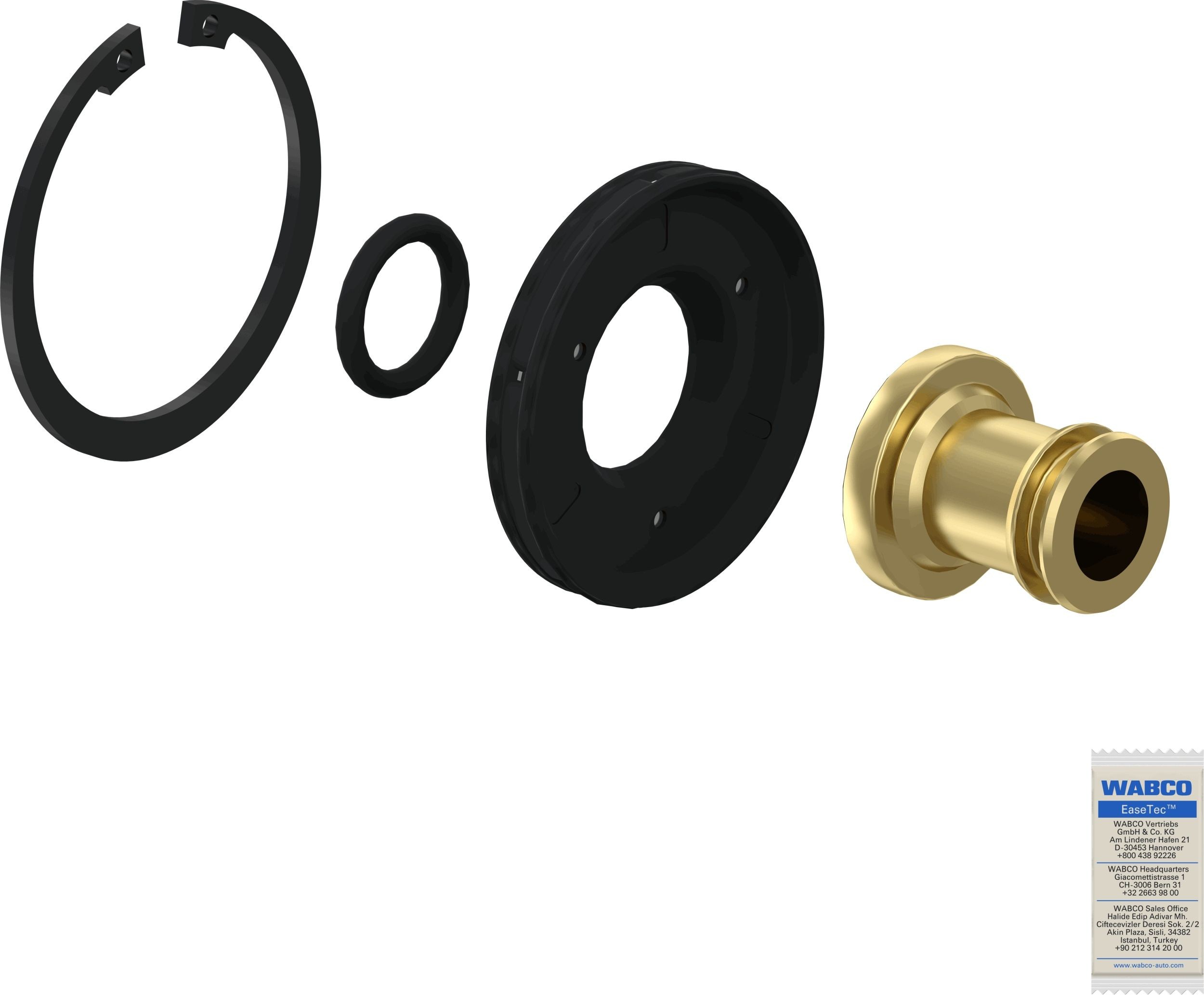 WABCO Bellow, brake caliper guide Article number: 4324159232 cheaply