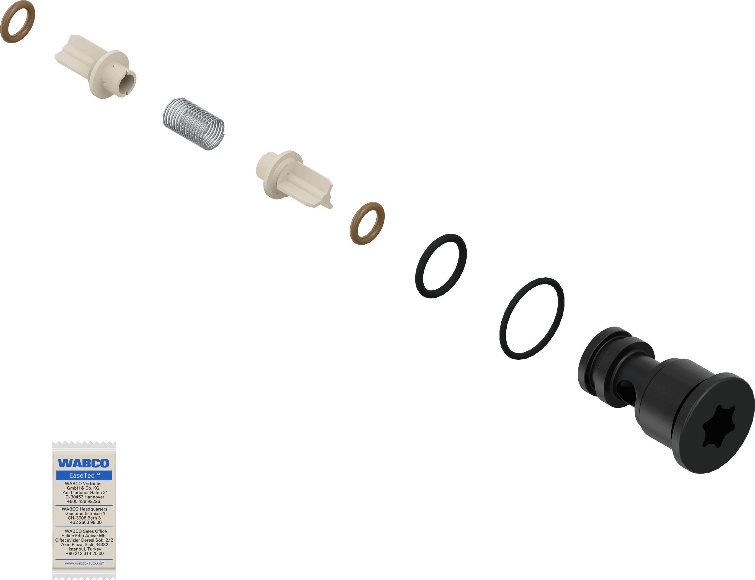 WABCO Bellow, brake caliper guide Article number: 4324339242 cheaply
