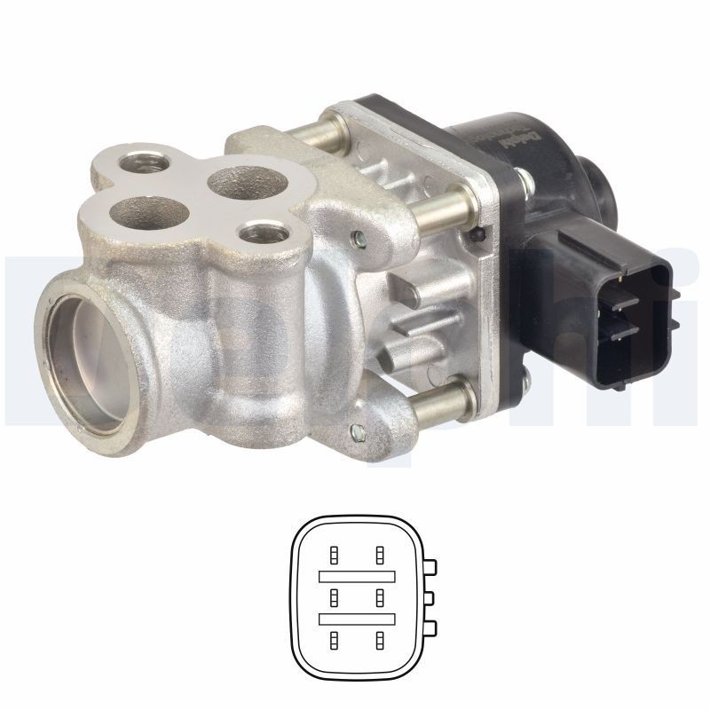 DELPHI EGR valve Article number: EG10611-12B1 cheaply