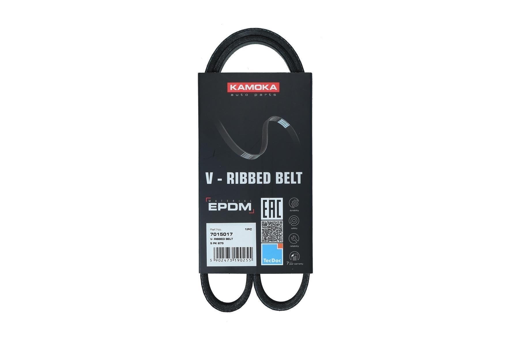 KAMOKA Serpentine belt Article number: 7015017 cheaply
