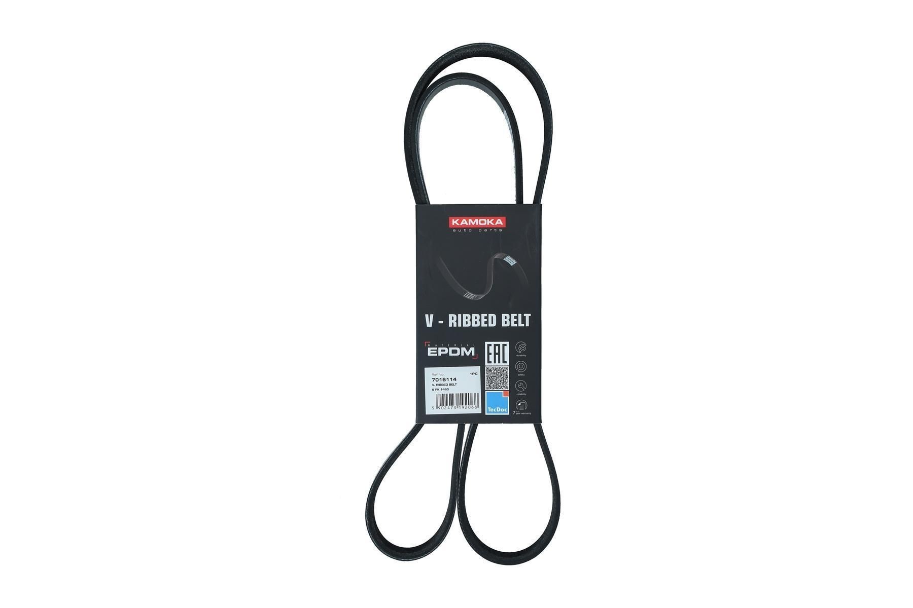 KAMOKA Serpentine belt Article number: 7016114 cheaply