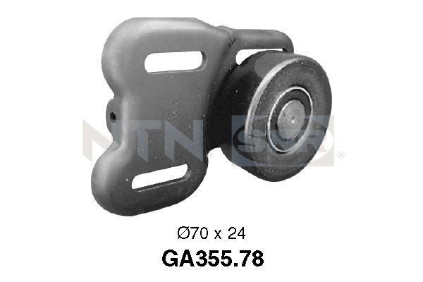 SNR Tensioner pulley Article number: GA355.78 cheaply