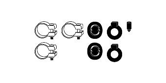 HJS Exhaust mounting kit Article number: 82 17 1961 cheaply