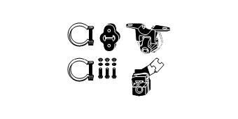 HJS Exhaust mounting kit Article number: 82 22 4815 cheaply