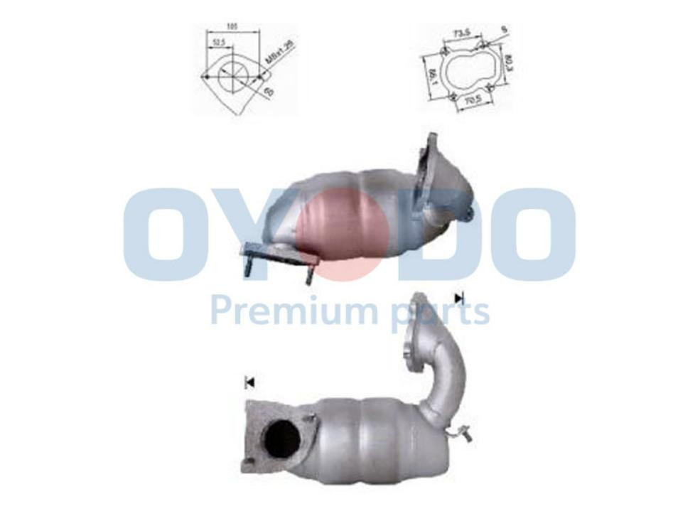 Oyodo Front Silencer Article number: 20N0032-OYO cheaply