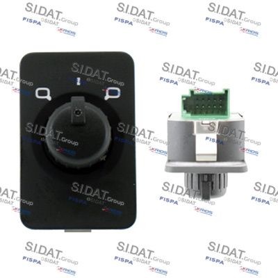 SIDAT 640750A2 Switch, mirror adjustment A6 2.7 T 230 PS Petrol 2005