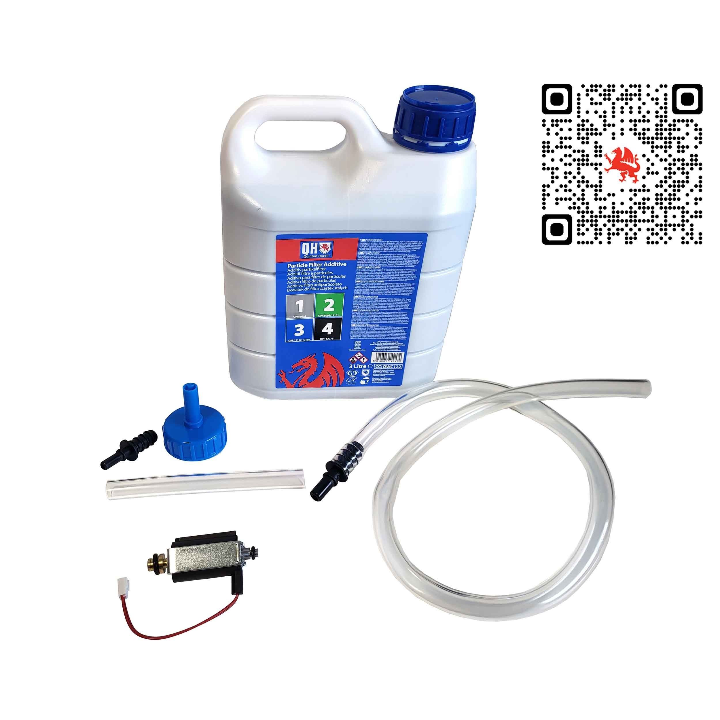 QUINTON HAZELL Tank unit, additive (soot/particulate filter regeneration) Article number: QWC301 cheaply