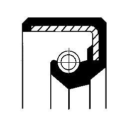 CORTECO Shaft Seal, injector pump Article number: 12011485B cheaply