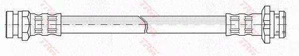 TRW Brake hose Article number: PHA382 cheaply