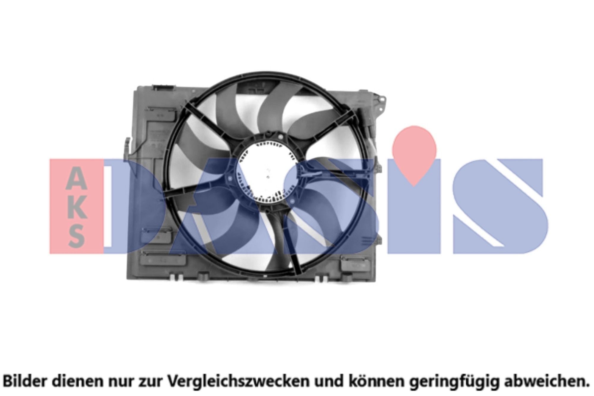 AKS DASIS Fan, radiator Article number: 058122N cheaply