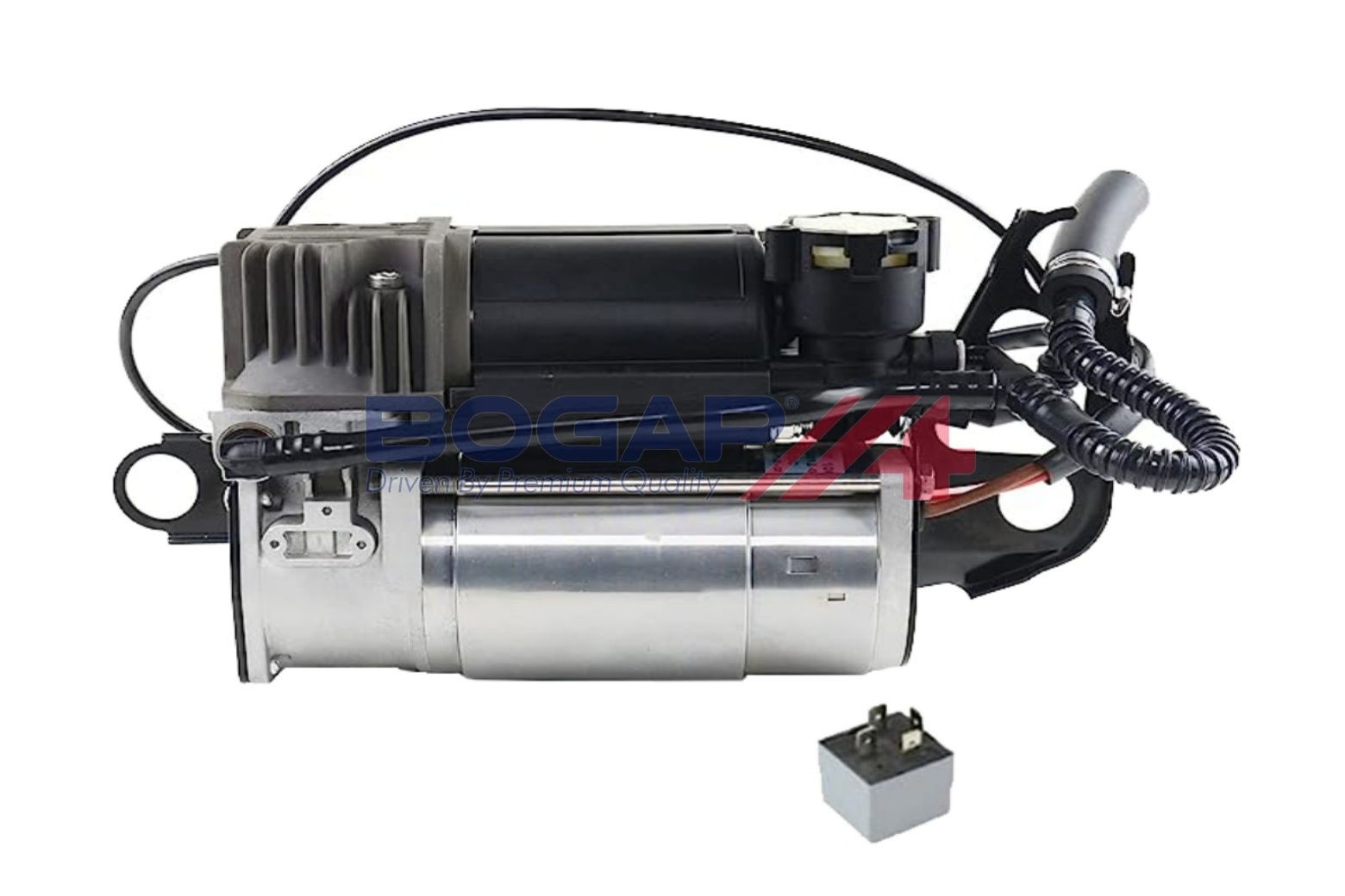 BOGAP A3428112 Air suspension compressor TOUAREG 4.2 V8 FSI 360 PS Petrol 2018