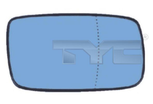 TYC Mirror Glass, outside mirror Article number: 338-0009-1 cheaply