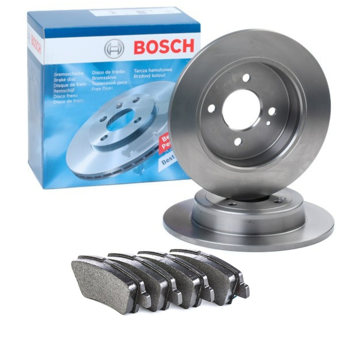 BOSCH Brake discs and pads set Article number: BSH3405N0058 cheaply