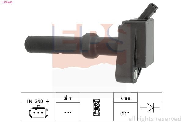 EPS Ignition coil Article number: 1.970.660 cheaply