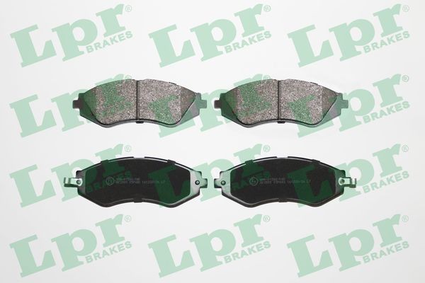LPR Brake pad set Article number: 05P509 cheaply