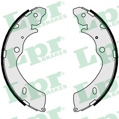 LPR Brake Shoe Set Article number: 09810 cheaply
