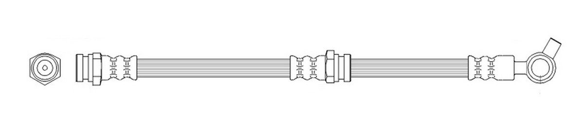 K&K Brake hose Article number: FT0872 cheaply