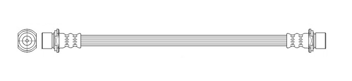 K&K Brake hose Article number: FT0958 cheaply