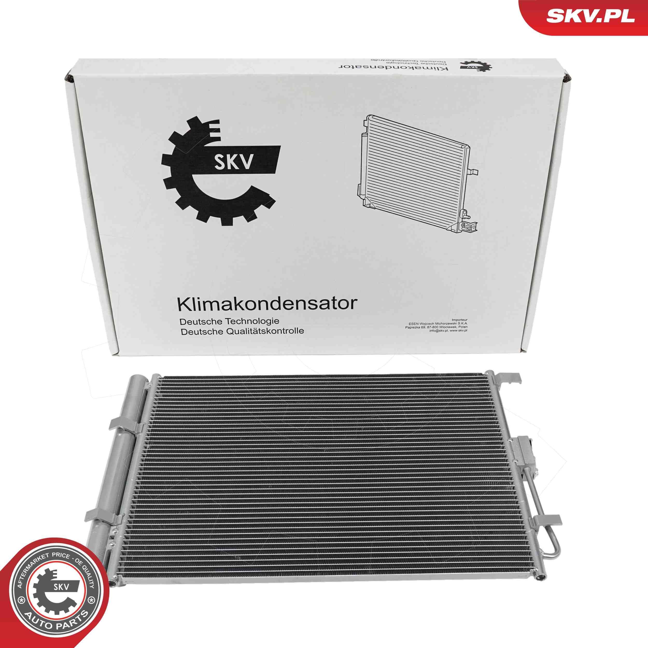 ESEN SKV Air conditioning condenser Article number: 86SKV072 cheaply