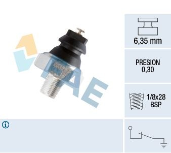 FAE Oil Pressure Switch Article number: 12240 cheaply