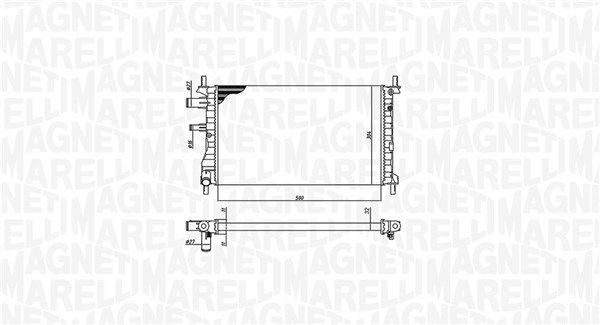 MAGNETI MARELLI Water pump Article number: 352316171450 cheaply