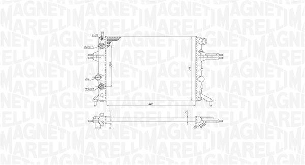 MAGNETI MARELLI Water pump Article number: 352316171465 cheaply