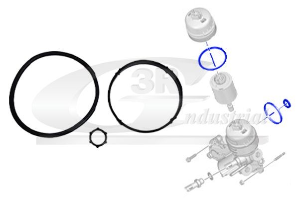 3RG Seal, oil filter Article number: 36208 cheaply