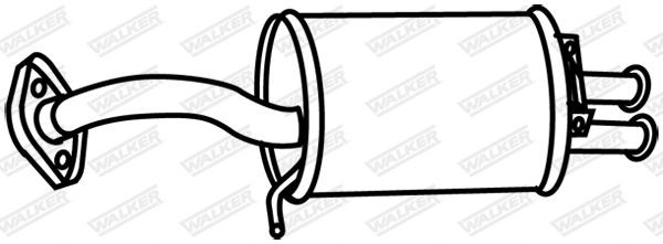 WALKER Air conditioning condenser Article number: WCD00005 cheaply