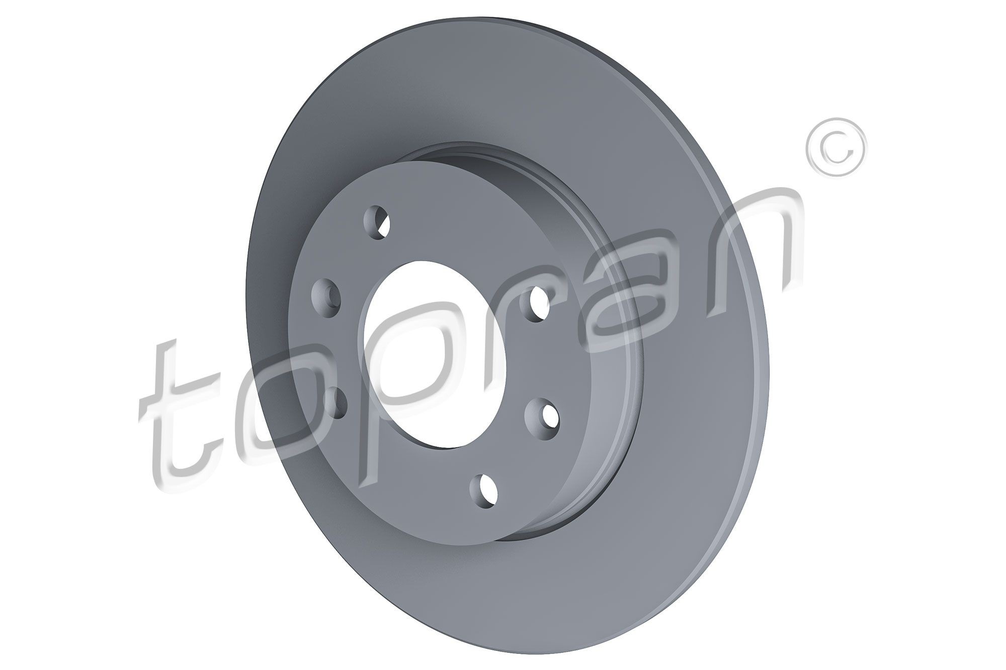 TOPRAN Brake disc Article number: 721 182 cheaply