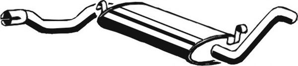 ASMET Middle silencer Article number: 04.013 cheaply