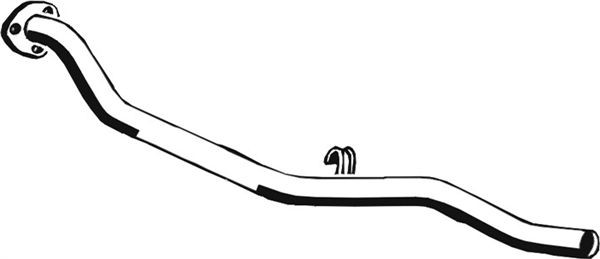 ASMET Exhaust Pipe Article number: 04.049 cheaply